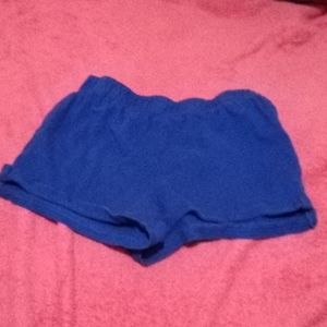 Blue shorts